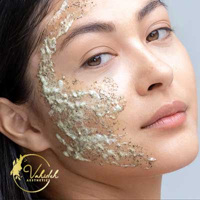 Chemical peel (herbal sea green peel)